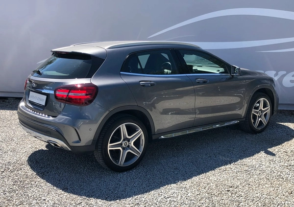 Mercedes-Benz GLA cena 109999 przebieg: 72925, rok produkcji 2018 z Barczewo małe 379